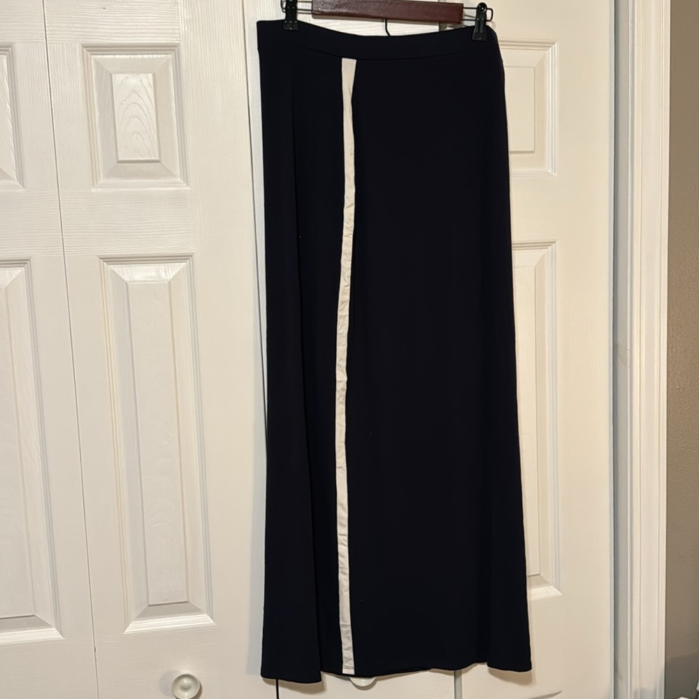 Navy Maxi Skirt